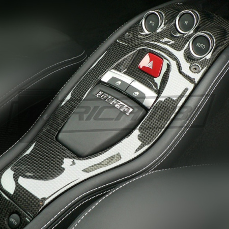 ferrari-458-carbon-fiber-Hazard-window-switch-panel-4
