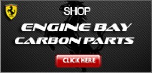 Ferrari 488 GTB and Spider Carbon Fiber Engine Bay Parts