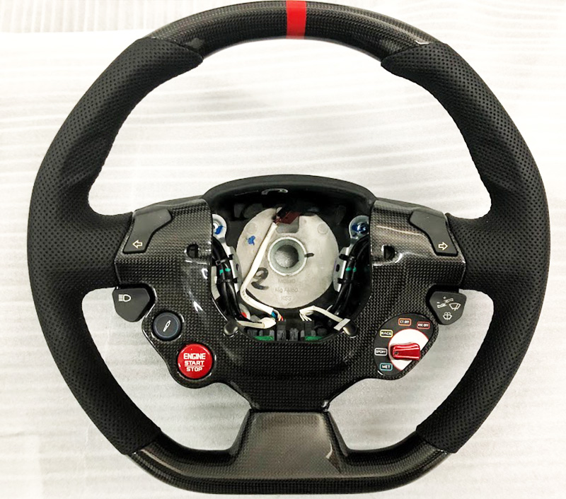 Ferrari 488 GTB and Spider Carbon Fiber Steering Wheel 
