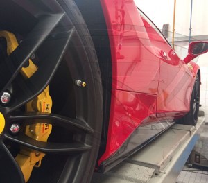 Ferrari 488 Carbon Fiber Side Skirts
