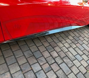 Ferrari 458 Carbon Fiber Side Skirts Covers