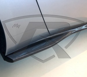 812 Superfast Carbon Fiber Rear Side Skirts Covers