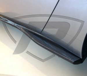 812 Superfast Carbon Fiber Rear Side Skirts Covers