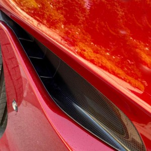 Ferrari Portofino Carbon Fiber Fender Air Inlets