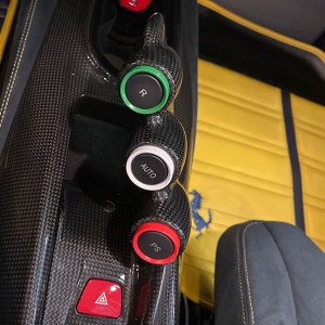 Ferrari 458 and 488 Replacement F1 Switch Covers (Italian Colors)