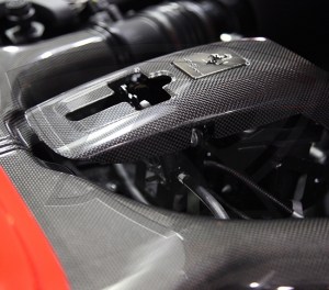 Ferrari 488 GTB abd 488 Spider Carbon Fiber Lock Cover