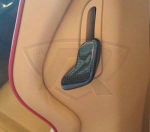 Ferrari 458 Carbon Fiber Seat Handle Covers