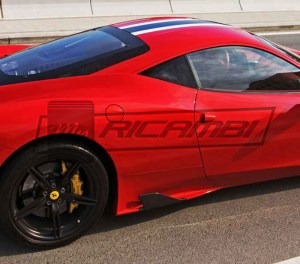 Ferrari 458 Speciale Carbon Fiber Side Fins
